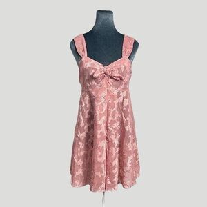 Vintage Victoria’s Secret mini babydoll lingerie slip dress Gold Label Small